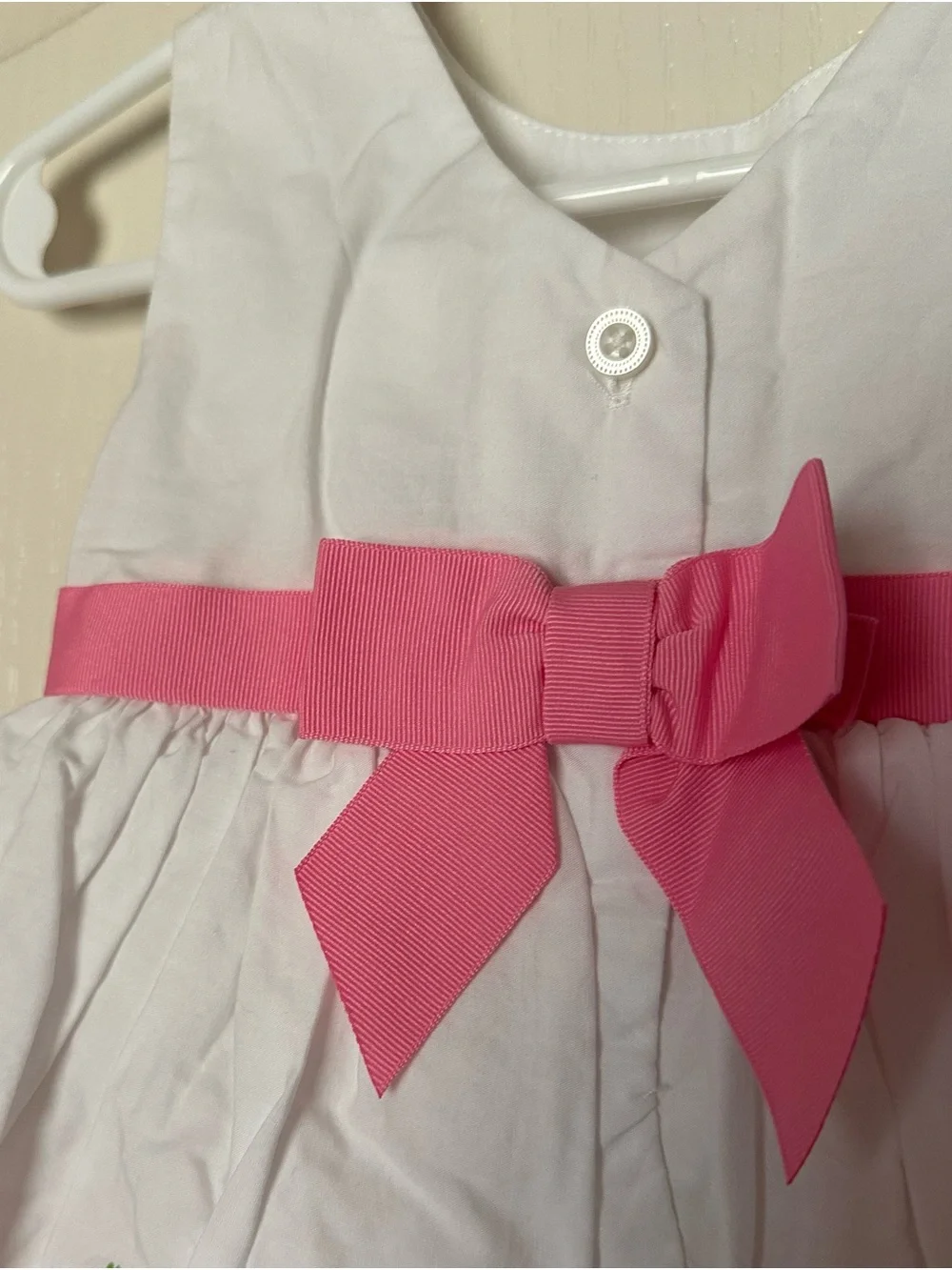 Gymboree Baby Flamingo Dress NWT Pink White Summer Sundress